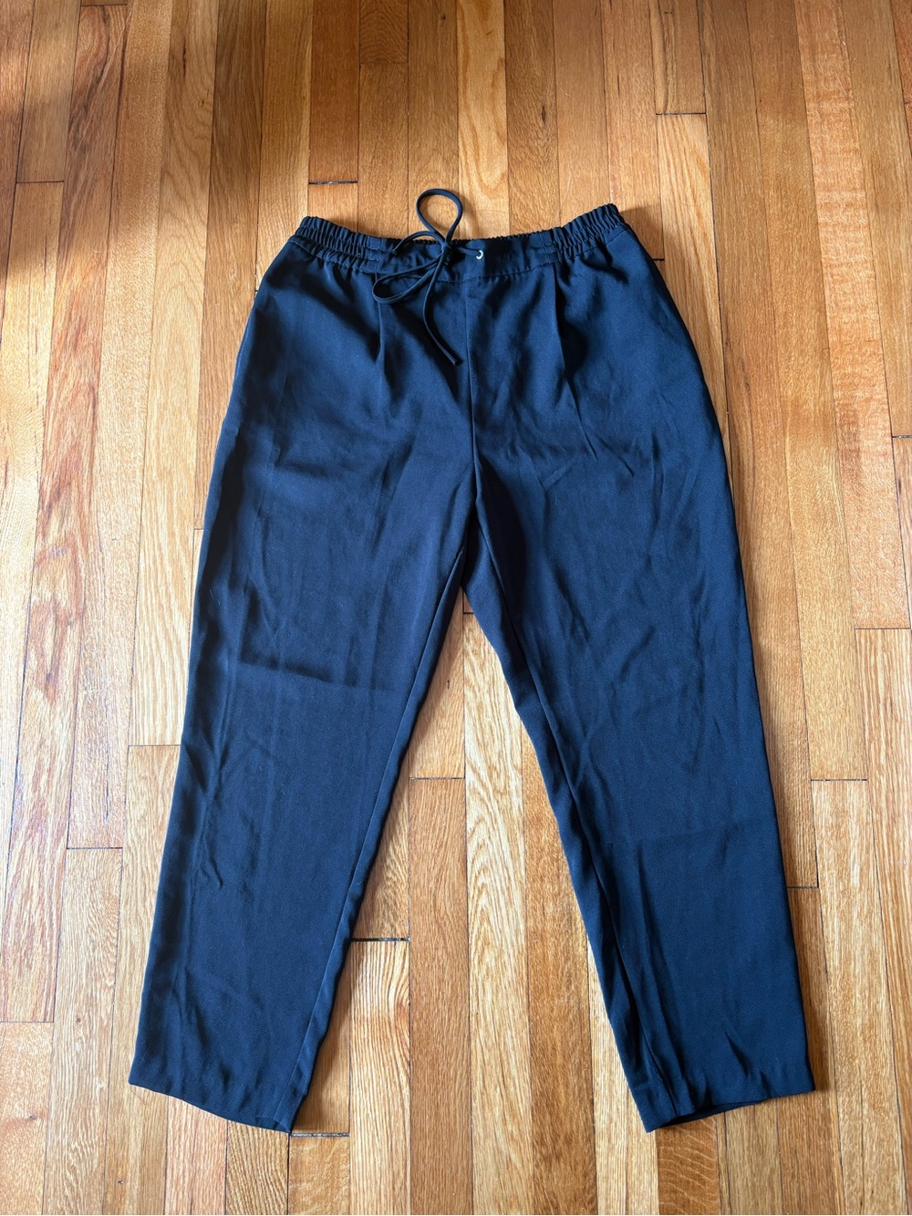 Zara Tie Waist Ankle Pants